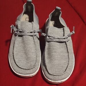 Hey Dude Gray Women's Loafers